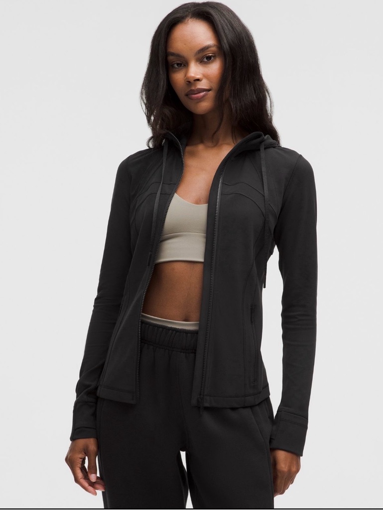 Lululemon Hooded Define Jacket Nulu Fabric